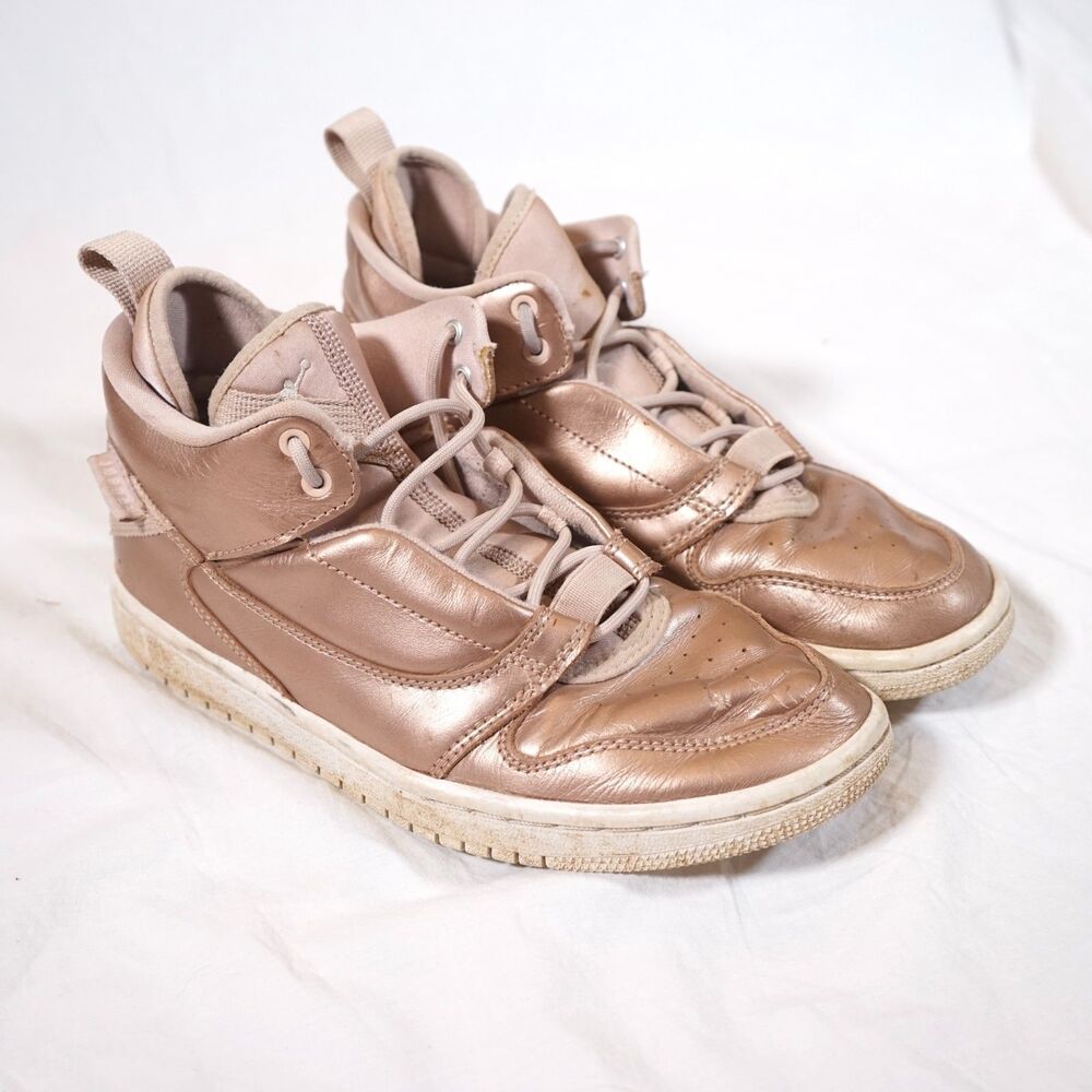 Nike Air Jordan Fadeaway SE GS Rose Gold AV5181-240 Size 5Y